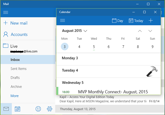  FIX Store Mail And Calendar Apps Not Working In Windows 10